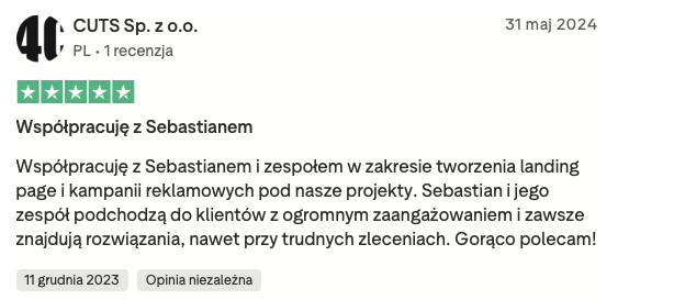 Zrzut ekranu z opinią – 2025-10-08 14:54:46